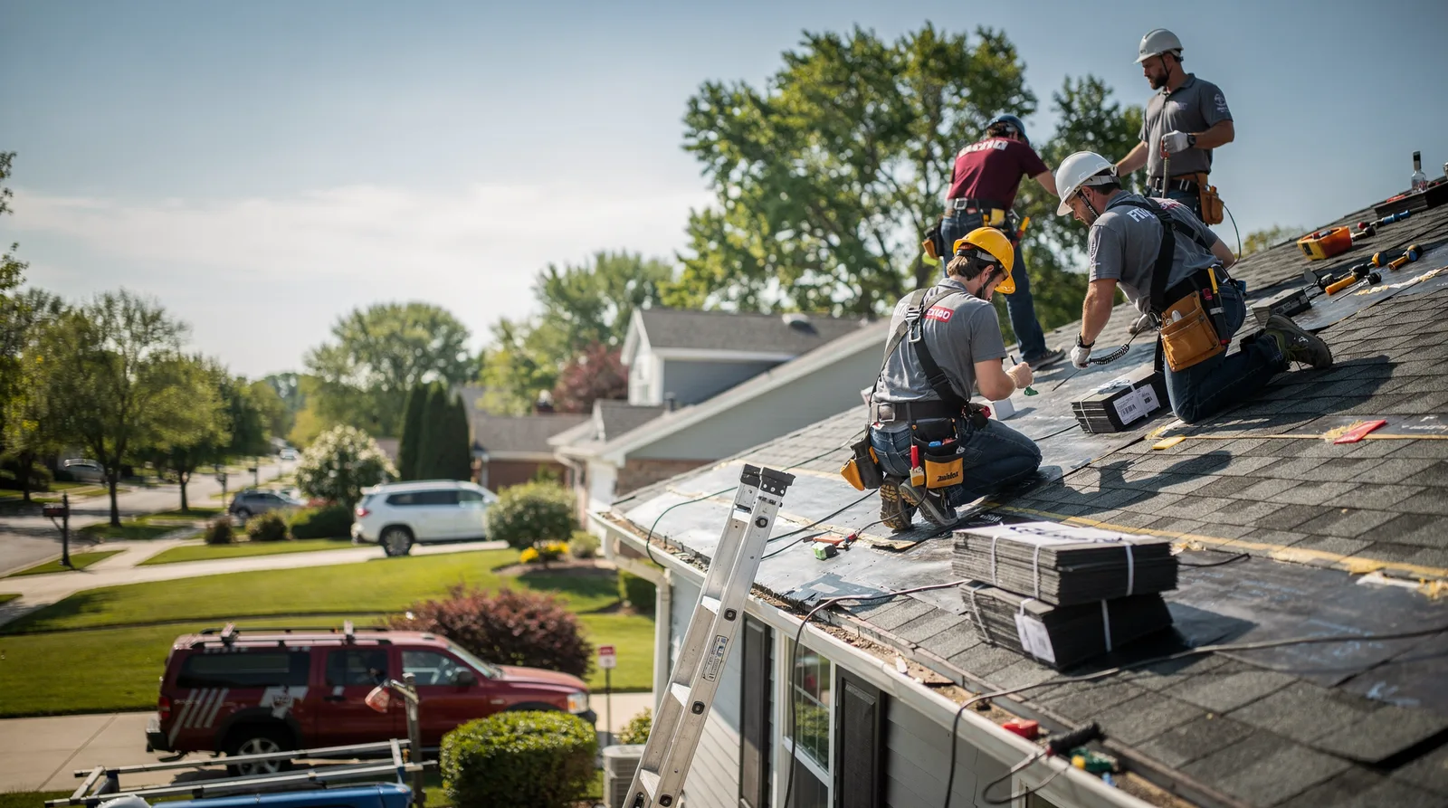 Roof Repair in Cantrall, IL around you